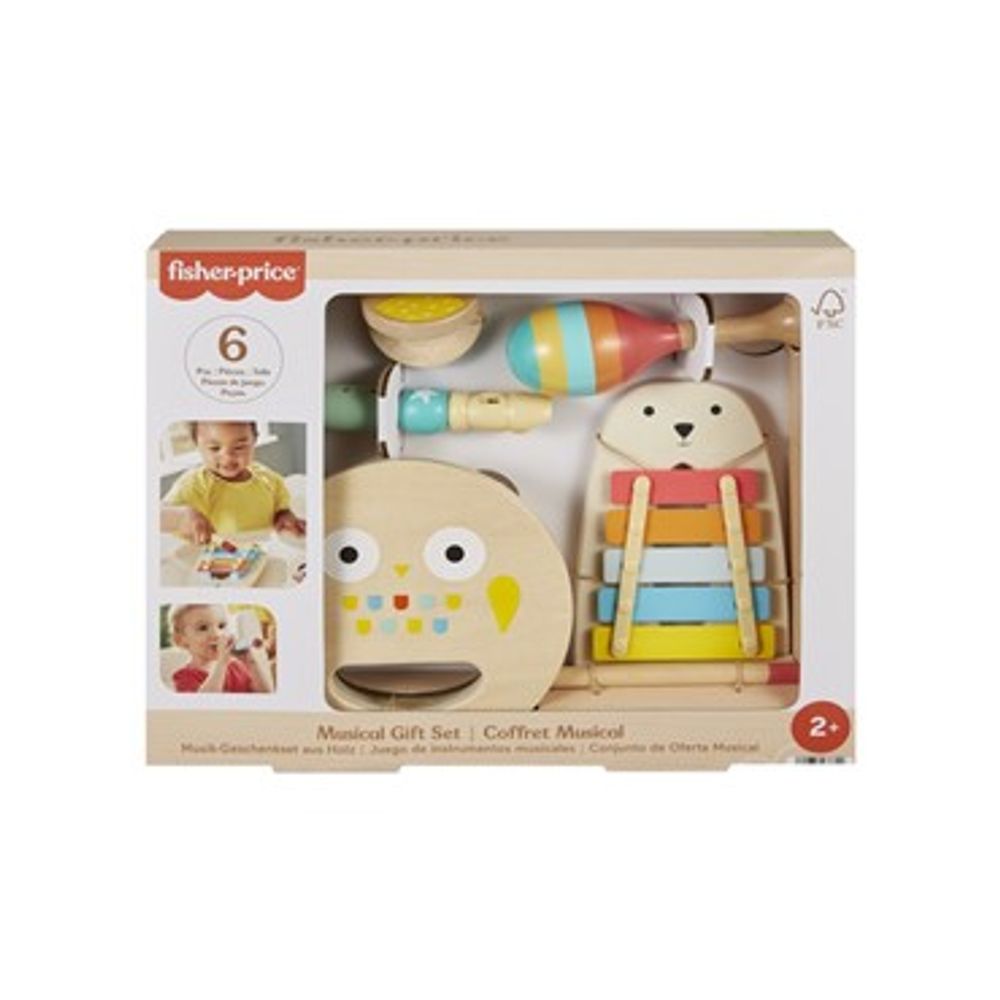 Fisher Price HXT90 Drveni muzički set slika 1