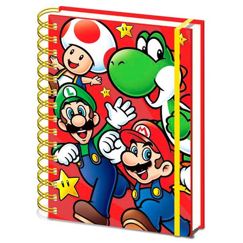 Nintendo Super Mario Bros A5 notebook slika 1