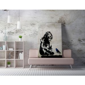 Dekorativna Slika na Platnu WY49 (70 x 100) u Šarenim Bojama s Drvenim Okvirom