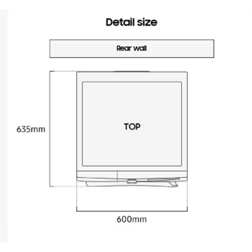 Samsung WW90CGC04DA Veš mašina 9 kg, 1400 rpm, Inverter, EcoBubble, Dubina 55 cm slika 7