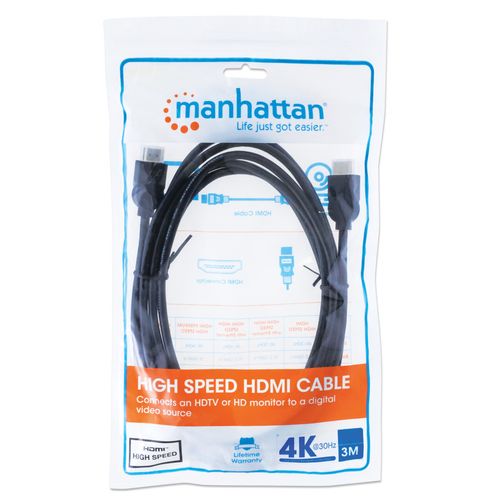 Kabl Manhattan 306126 HDMI M/M 4K/30Hz/3m slika 2