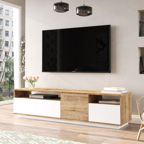 Hanah Home FR5 - AW Atlantic Pine Beli TV sto slika 2