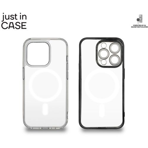 2u1 Extra case MAG MIX paket CRNI za iPhone 15 Pro slika 3