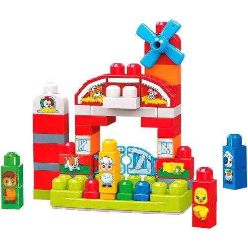 Fisher Price Mega Bloks kocke muzička farma 46pcs First Builders GCT50 slika 1