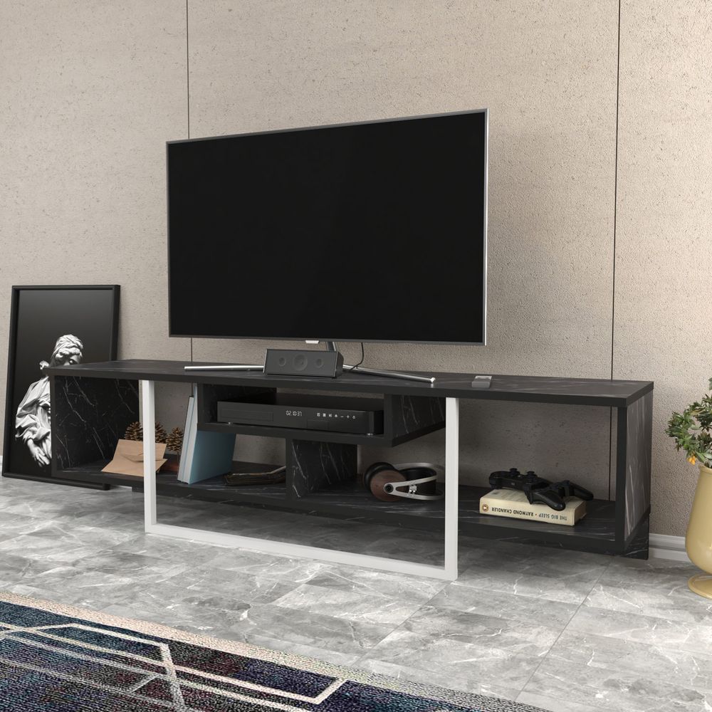TV Stalak Asal 150 - Crni i Bijeli slika 3