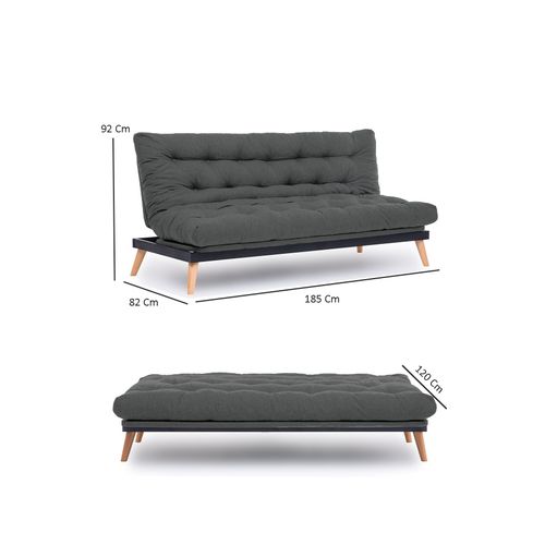 Atelier Del Sofa Trosjed, Saki - Dark Grey slika 14