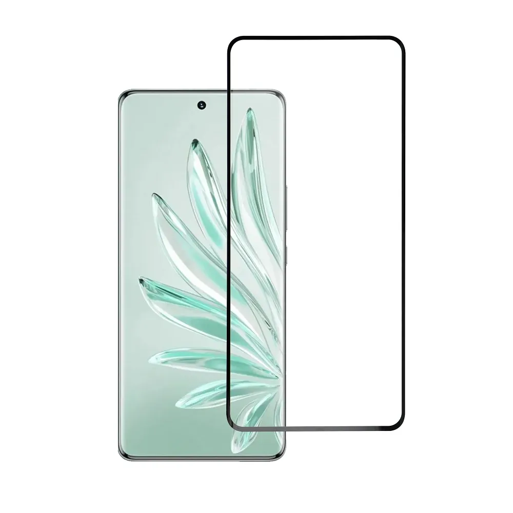 Blue Star 5D kaljeno staklo - za Honor 70 - crno slika 7