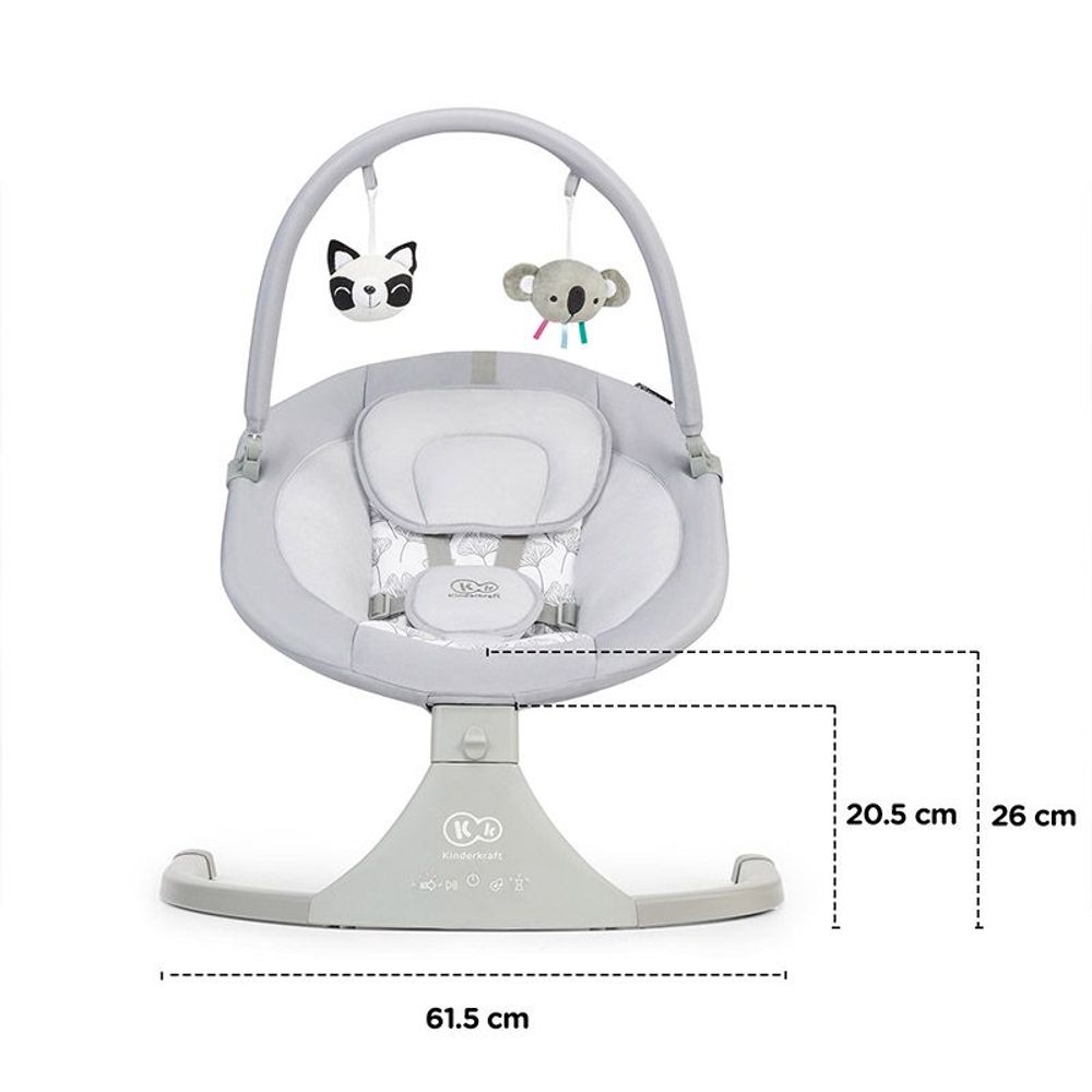 Kinderkraft Električna ležaljka LULI slika 9