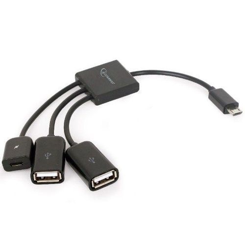 UHB-OTG-02 Gembird OTG HUB 2xUSB na microUSB slika 1