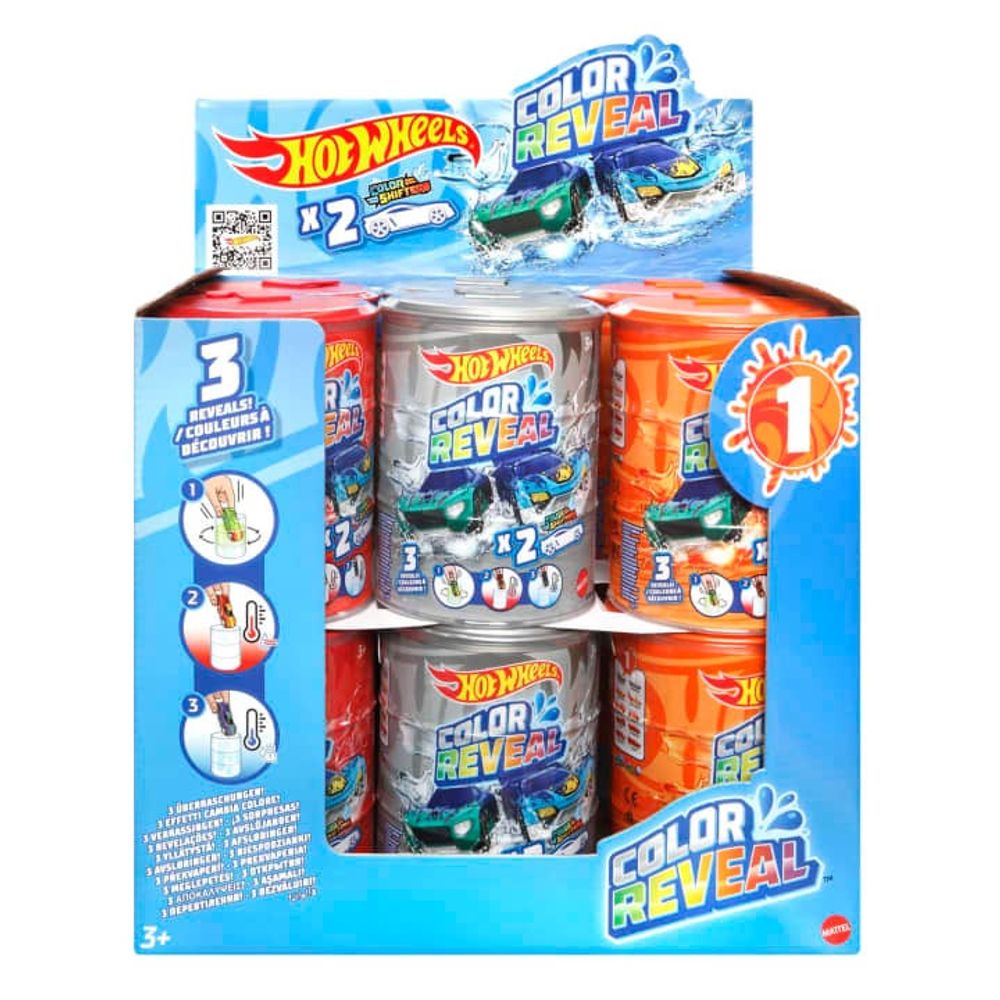 Hot Wheels Color Reveal Duo Pack - Set od dva autića koji mijenjaju boju, Sorto slika 1