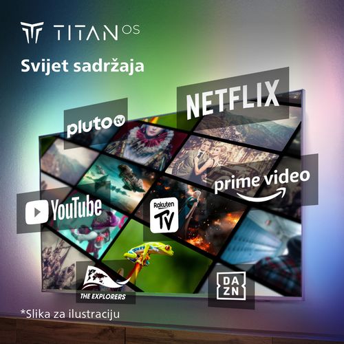 Philips 50"PUS8319 4K Titan TV slika 4