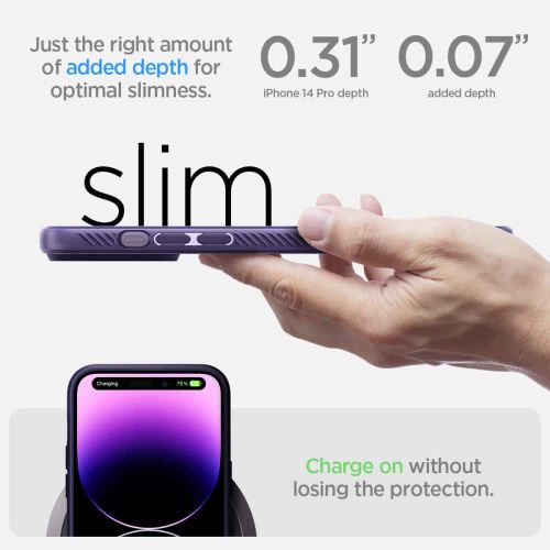 SPIGEN LIQUID AIR IPHONE 14 PRO DEEP PURPLE slika 6