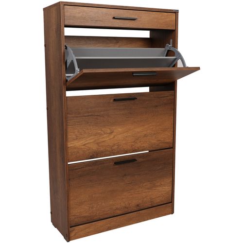 SHC-431-OO-1 Oslo Walnut Shoe Cabinet slika 9