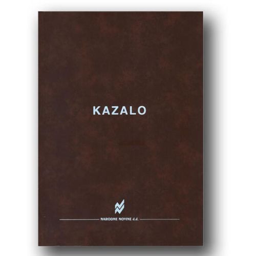 II-138/A KAZALO; Knjiga 200 stranica, 25 x 35 cm slika 2