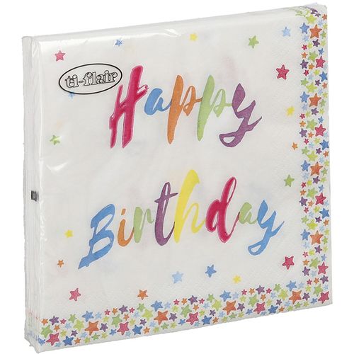 Spirit Events salveta 20/1 33x33 "Birthday 01" 3-slojni slika 2