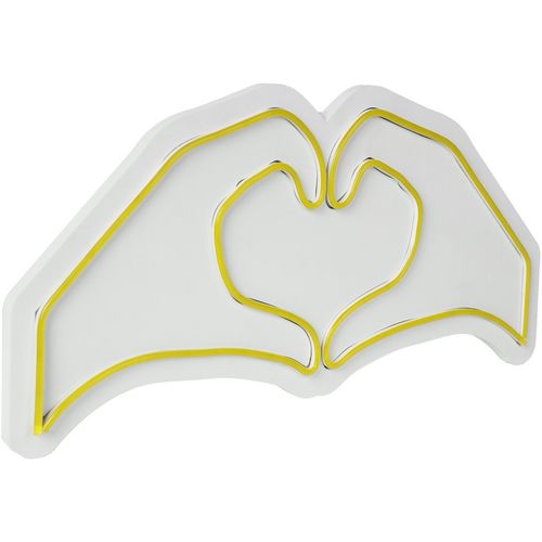 Wallity Ukrasna plastična LED rasvjeta, Sweetheart - Yellow slika 12