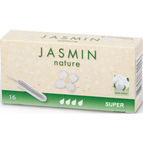 Jasmin Nature SUPER Pamučni higijenski tampon   16 kom  slika 1