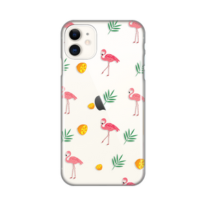 Torbica Silikonska Print Skin za iPhone 11 6.1 Flamingos