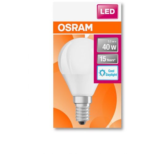 OSRAM LED sijalica E14 7W (60W) 2700k lopta slika 3