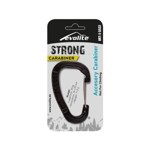 Evolite Karabiner Strong XLarge, Crni