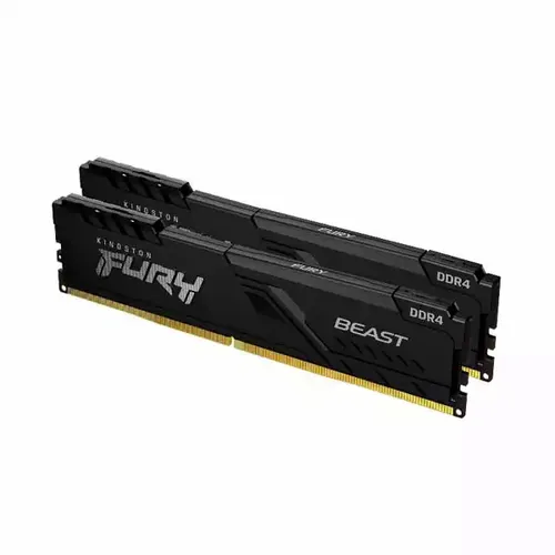 Memorija DDR4 64GB/2x32GB/3200MHz Kingston Fury Beast KF432C16BBK2/64 slika 1