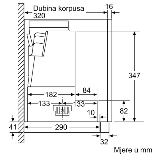 Bosch teleskopska napa DFS097K51 slika 11