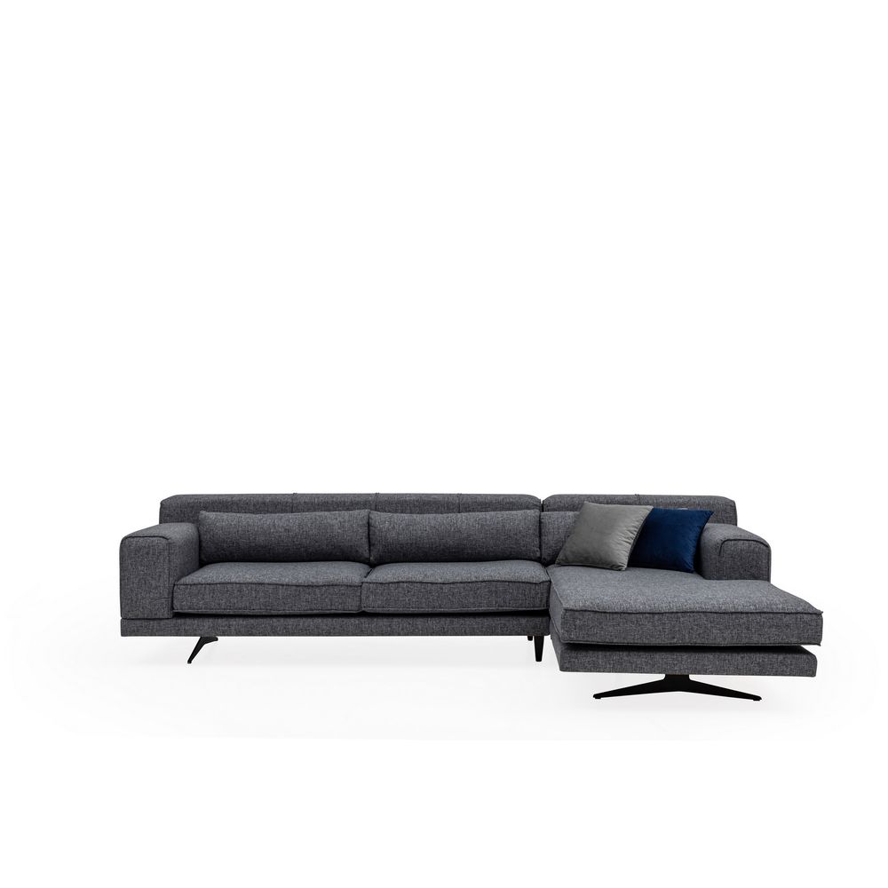 Ugaona Sofa Jivago Corner Right (L2-Chl) - Siva slika 6