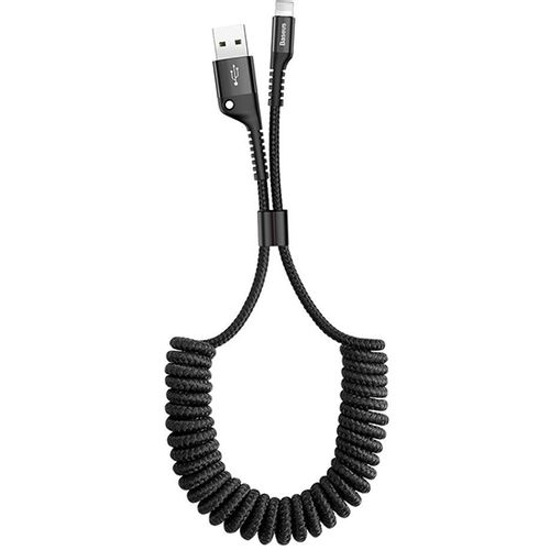 Kable BASEUS Fish Eye USB Lightning / 2A, 1m (black) slika 1