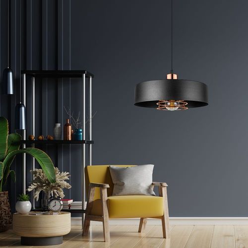 Lampa Viseća APP1246-1CP Black/Rose gold slika 3