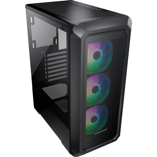 COUGAR | Archon 2 Mesh RGB (Black) | PC Case | Mid Tower / Mesh Front Panel / 3 x ARGB Fans / 3mm TG Left Panel slika 2