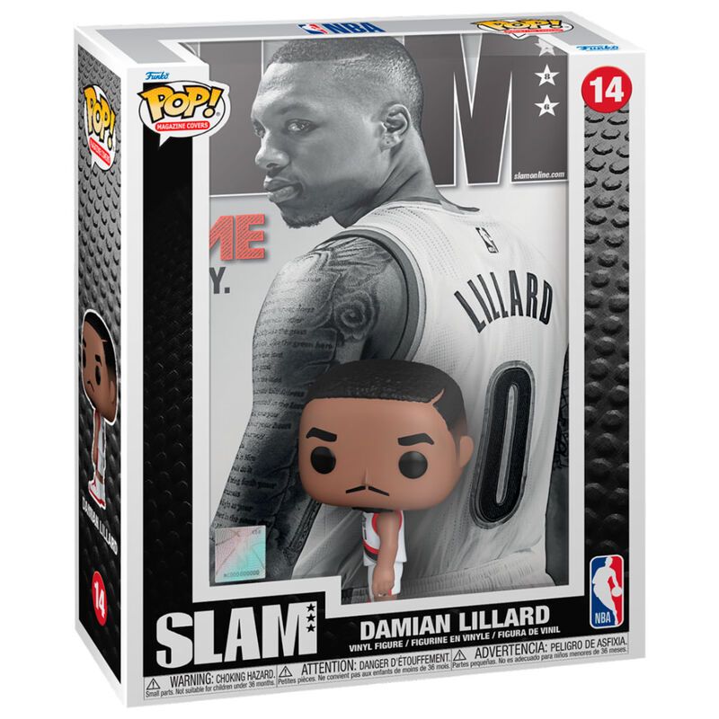 FUNKO POP figura Cover Slam NBA Damian Lillard image