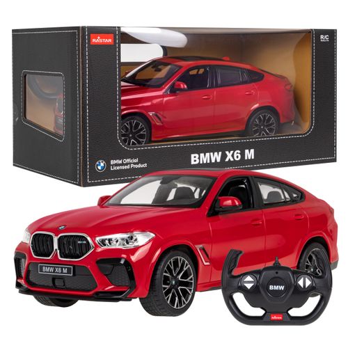 Licencirani auto na daljinsko upravljanje BMW X6 M 1:14 RASTAR- crveni slika 6