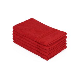 Colourful Cotton Set ručnika REA, 30*50 cm, 6 komada, Rainbow - Red