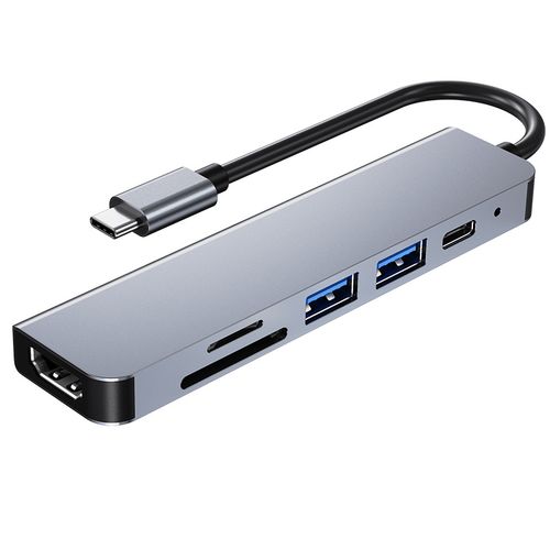 Adapter-konverter USB Tip C 3.1 na HDMI/3xUSB slika 1