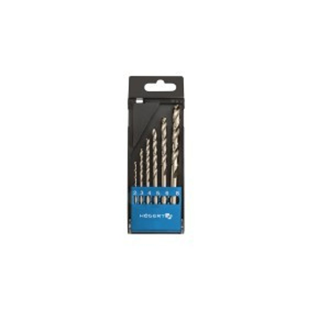 Högert  Set svrdala za metal HSS (Cobalt) 6-dijelni, 2-8 mm  slika 1