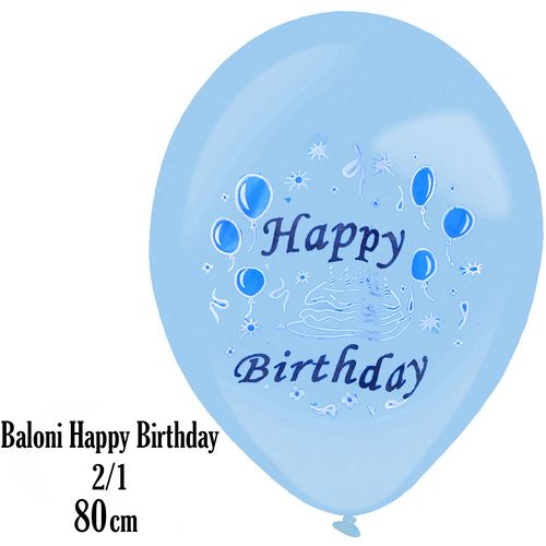 Baloni Happy Birthday 80cm 2/1 383750 slika 1