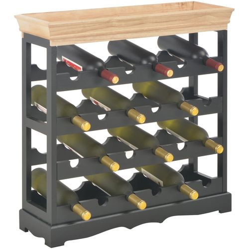 Ormarić za vino crni 70 x 22,5 x 70,5 cm MDF slika 9