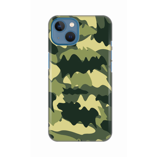Torbica Silikonska Print Skin za iPhone 13 6.1 Army slika 1
