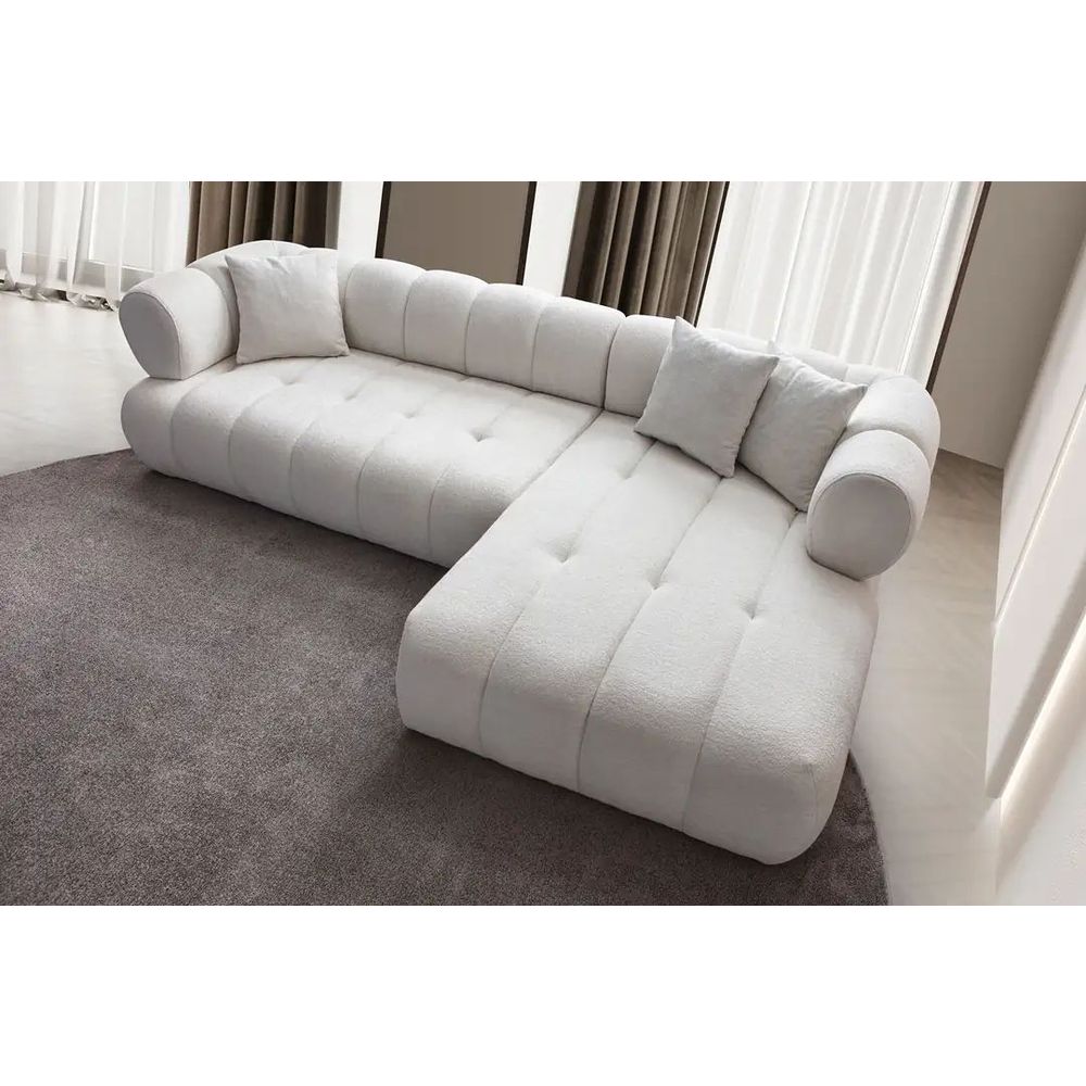 Ugaona Sofa Petra Desna - Bijela slika 5