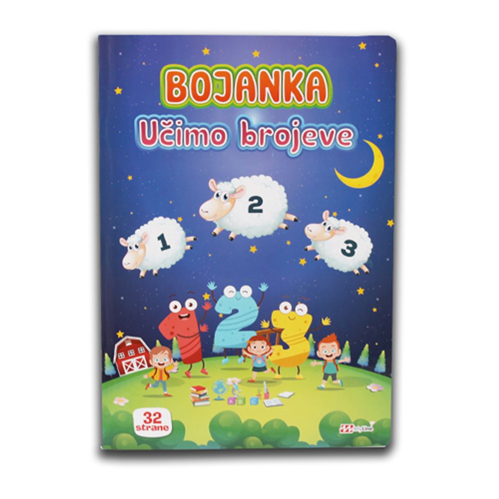 Vrabac Bojanka Plumi, Učimo brojeve slika 1