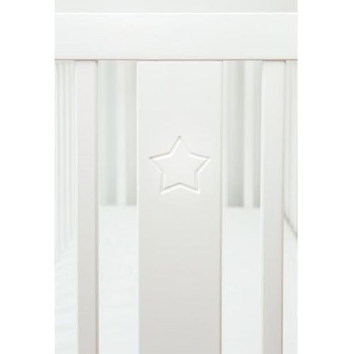 Woodies krevetić Star Cot - White  slika 3