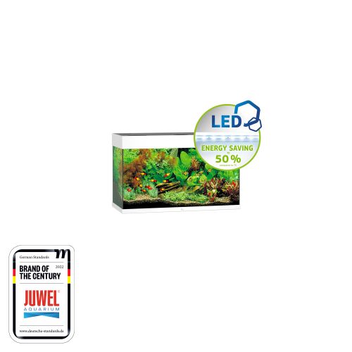 JUWEL Rio 125 LED Akvarij Bijeli, 81 x 36 x 50 cm, 125 litara slika 2