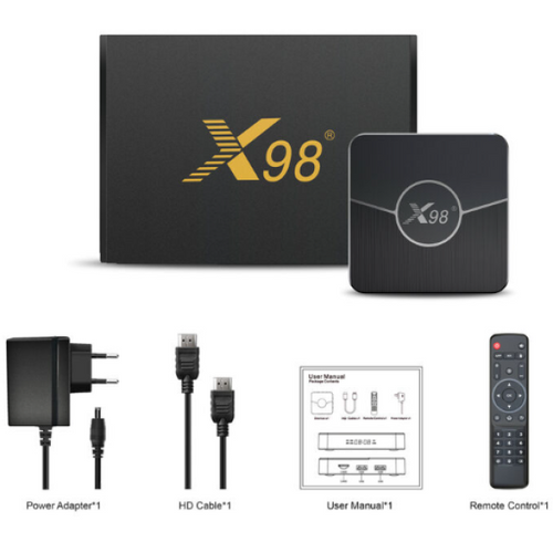 GMB-X98 PLUS 4/32GB smart TV box Amlogic S905W2 Android 11 Dual Band WIFI 100LAN slika 4