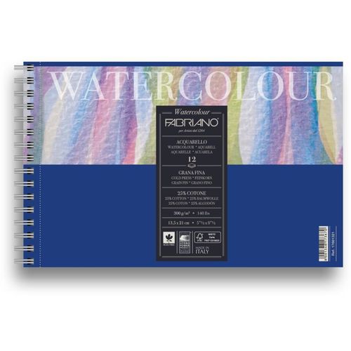 Blok FABRIANO Studio Watercolor 13,5X21 300G 12L 17661321 slika 2