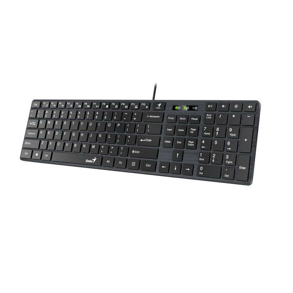 Tipkovnica Genius SlimStar 126 USB, BLK, SER slika 1