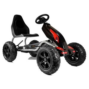 Gokart na pedale B012 - gume na pumpanje - crni