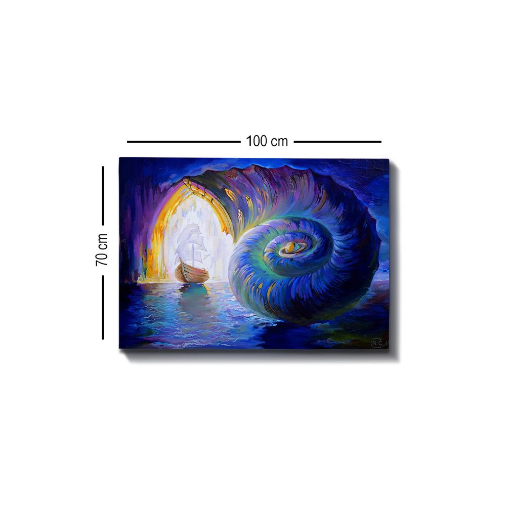 Šareno Dekorativno Platno za Slikanje (70 x 100 cm) - Model 126 slika 3