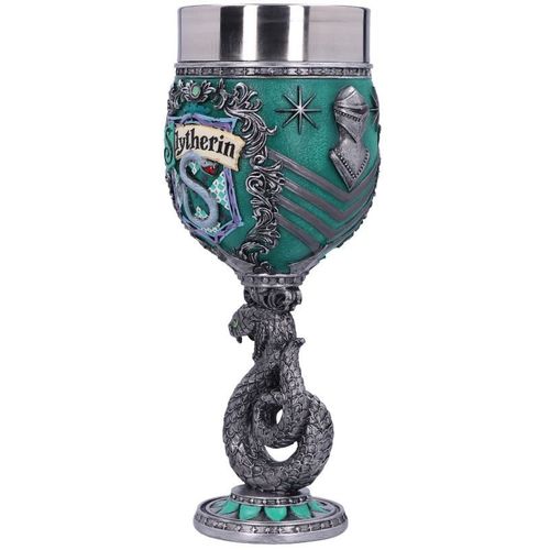 Nemesis Now Harry Potter Slytherin Collectible Goblet 19.5cm slika 2