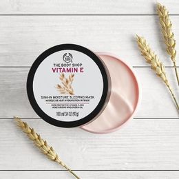 The Body Shop - Maska za lice - Vitamin E Sink In Moisture Sleeping Mask 100 ml