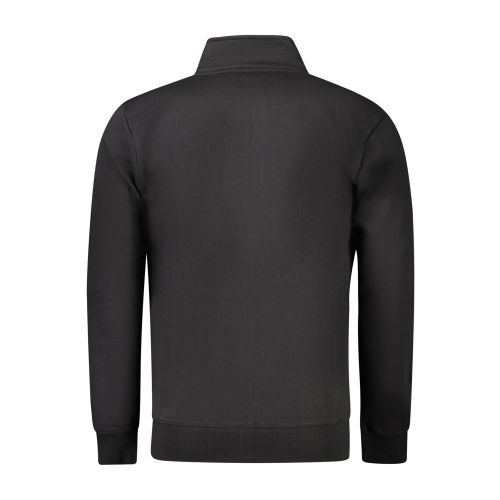 COVERI MOVING MEN'S BLACK ZIP-UP SWEATSHIRT slika 2